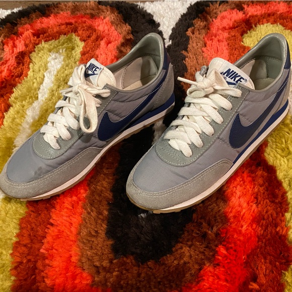 Nike Shoes Vintage 98s Nike Diablo Mens Gray Blue Waffle Gum